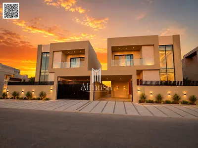 Luxury villa for sale in Al Zahia area - Ajman | Modern design and high-end finishes