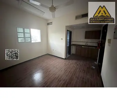 Studio Al Rashidiya 1 central AC family building AED 18K yearly 6 payments excellent space quiet location close to services ready to move in at a good