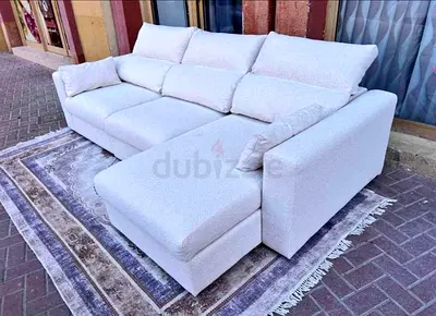 Ikea Eskelstuna L shape sofa bed Beige