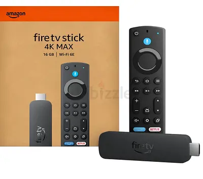 Amazon Fire TV Stick 4K Max - 16GB with Alexa Voice Remote (Like New)