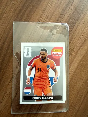 Panini World Cup Extra Sticker Cody Gakpo Silver