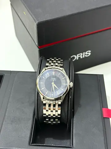 ساعة أوريس آرتيليه أوتوماتيك 40 مم جديدة، كاملة المرفقات | ORIS Artelier Date Automatic 40mm, Brand