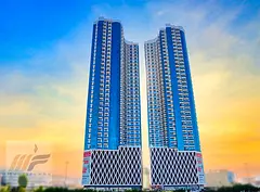 Spacious 2 BHK Apartment with Sea View | 1,600 Sq Ft | 3 Balconies | Ajman Oasis Tower