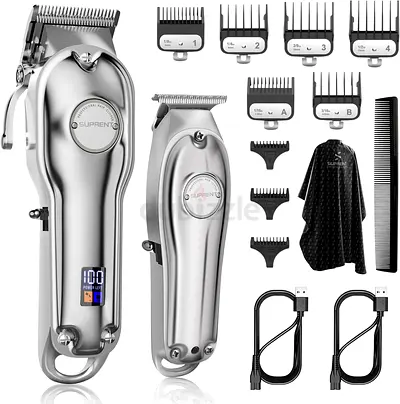 SUPRENT® Professional Hair Clippers, Cordless Clipper Set with LED Display. Pre-Owned. Used.