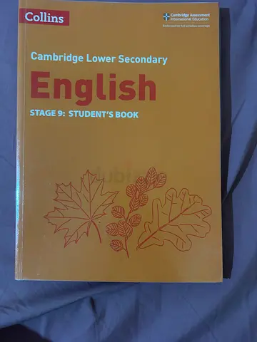 Collins Cambridge Lower Secondary English Stage 9 Students Book