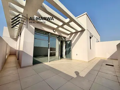 Brand new huge tarrce luxury 1bhk for rent in uptown Al zahia