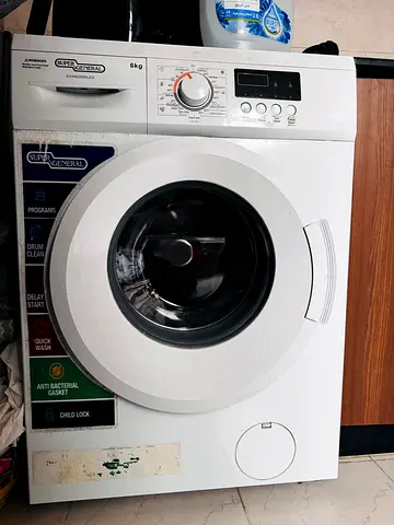 8kg Super General Front Load Washing Machine - Good Working Condition