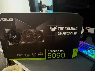 asus tuf rtx 5090 black oc
