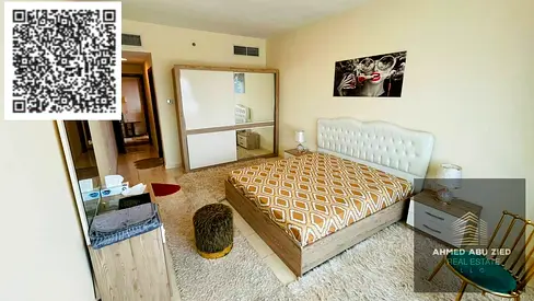 Largest 1 BHK Brand New Furnished for Rent in Orient Towers | Full Open Sea View & Balcony | Closed Kitchen & 2 Bath | AED 40k Final on 4 Cheques