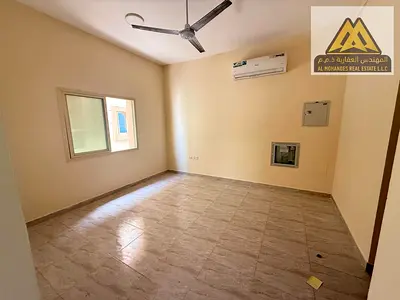للإيجار غرفة وصالة واسعة بالعالية، عجمان، 2 حمام، بلكونة، تكييف سبليت، قريب من الخدمات، 28 ألف، 4 دفعات.