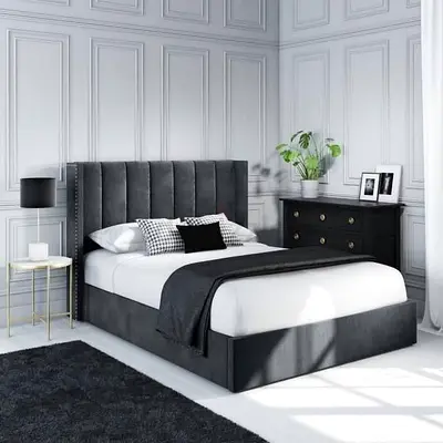 Brand new King size Luxury family bed frame with Mattress Available