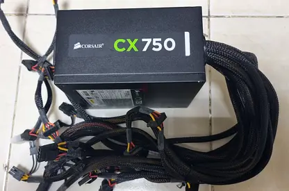 Corsair CX750 750W 80 Plus Bronze PSU Gaming Power Supplyly Non Modular 750W PS