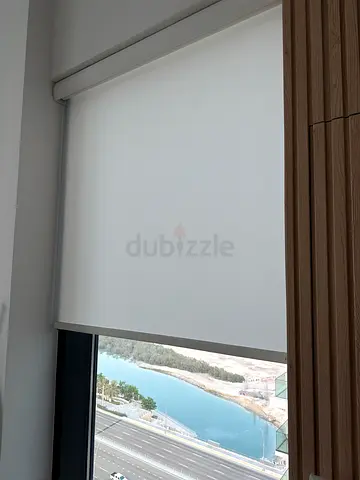 White Blackout Roller Blind
