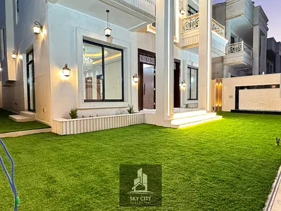 Neoclassical villa with garden for sale directly from the owner. Dubai villa design, directly oppos