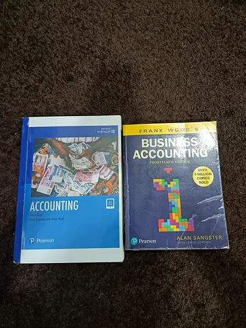 Pearson Edexcel Accounting Igcse books