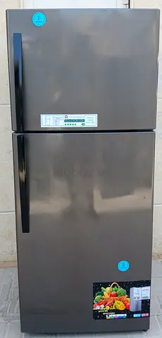 Grey Top-Freezer Refrigerator - Good Working Condition