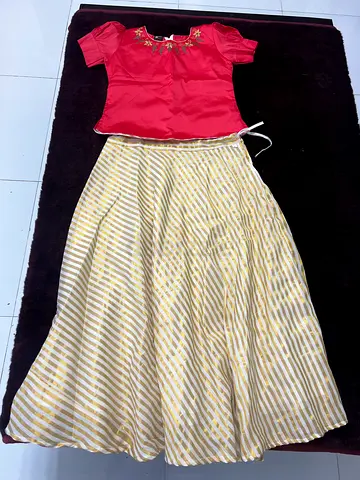 Onam dress for girls
