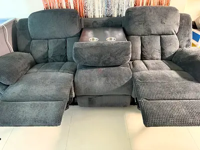 Danube Recliner sofa with cup holder