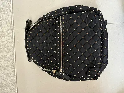 Women’s black Valentino Backpack