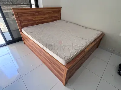 King Size Solid wood bed with storage option