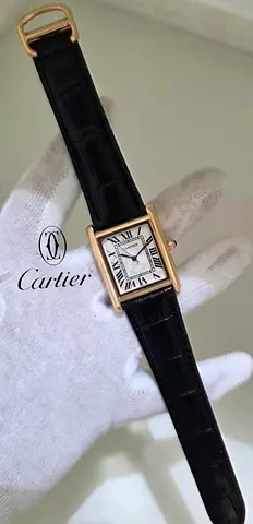 Cartier tank mens watch