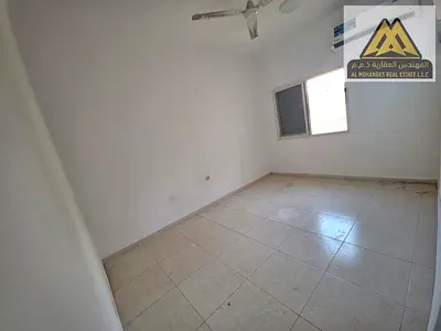 A great opportunity for annual rent in Al Nuaimiya 2, Ajman. This apartment features a practical layout with a separate living hall