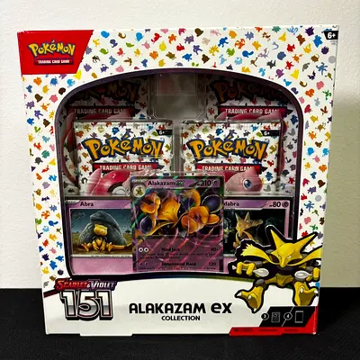 Pokemon TCG: Alakazam Ex Boxes (Pokemon SV 151)