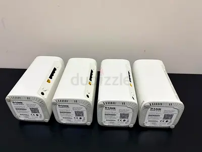 4 D-Link Powerline Adapters (DHP-309/AV1000) Router Mesh
