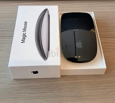 Apple Magic Mouse (Black) with Original Box - Good Condition