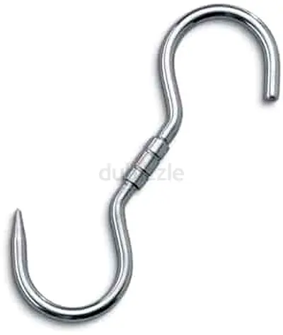 Stainless Steel Swivel S Hook - 9-3/4