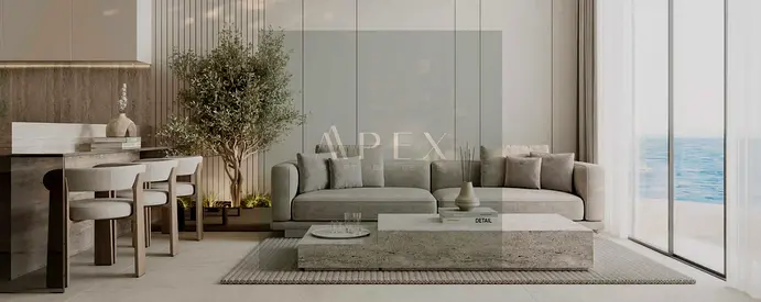2BR Furnished | Full Sea View | Private Beach | FROM AED 1.4M | AMRA UAQ