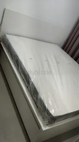 Ikea Malm Bed With mattress or Storage Drawers— Like New