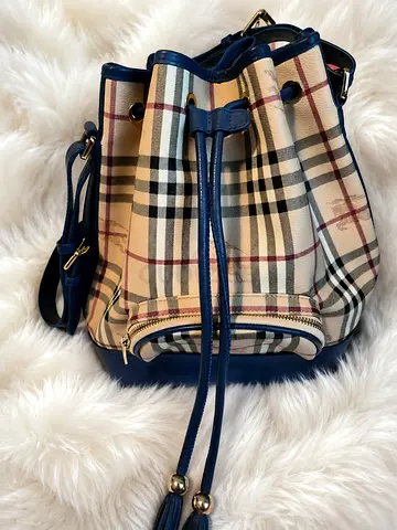 Original and Authentic burberry bucket bag