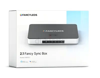 FancyLEDs 2.1 Fancy Sync Box - Sync Controller - 70 to 90inch Tv