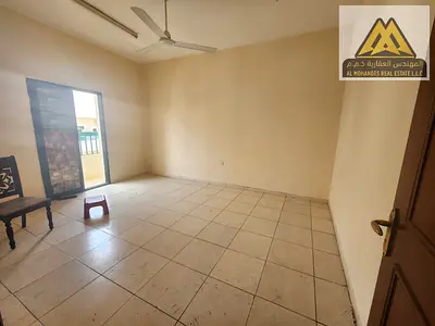 النخيل 1 غرفة وصالة منفصلة بلكونة مطبخ مغلق حمام واحد مساحة كبيرة تكييف مركزي