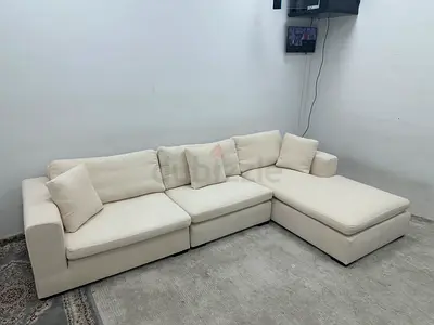 Same like new condition marina home lshape sofa