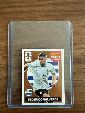 Panini World Cup Extra Sticker Federico Valverde Bronze