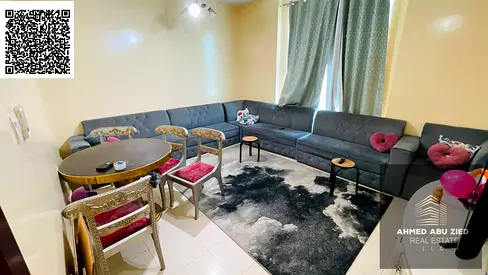 Fully Furnished 2 Bedroom Apartment for Annual Rent in City Tower Ajman with 2 Balconies & Free Par