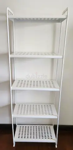 JOSTEIN Shelving units, in/outdoor/metal white