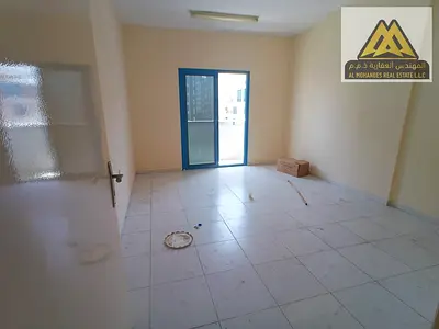 شقة غرفه وصاله فاخرة للإيجار السنوي في الحميدية عجمان بمساحة كبيرة وتكييف مركزي – بلكونة بإطلالة مفتوحة وموقع استراتيجي بسعر لقطة