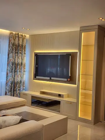 Modern Entertainment Wall Unit