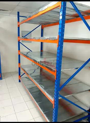Heavy-Duty Industrial Storage Racking Shelves - 5-Tier Metal Pallet Racks
