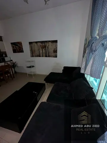 A golden opportunity for an annual rental: a beautiful, fully furnished one-bedroom apartment with