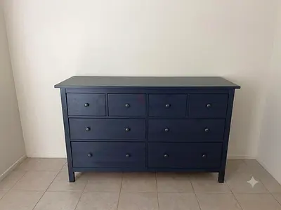 IKEA HEMNES 8-Drawer Dresser (In Beautiful Blue)