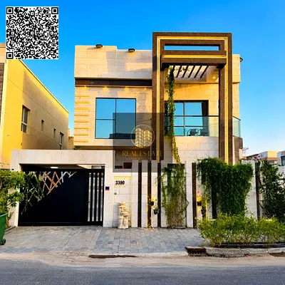 🏡 BRAND NEW LUXURY CORNER VILLA FOR RENT IN AJMAN | 5 MASTER BEDROOMS + MAID'S ROOM | PRIME LOCATI