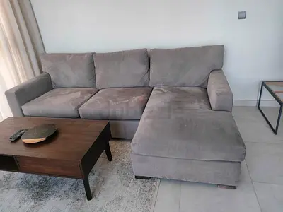 Same like new condition cratebarrel lshape sofa