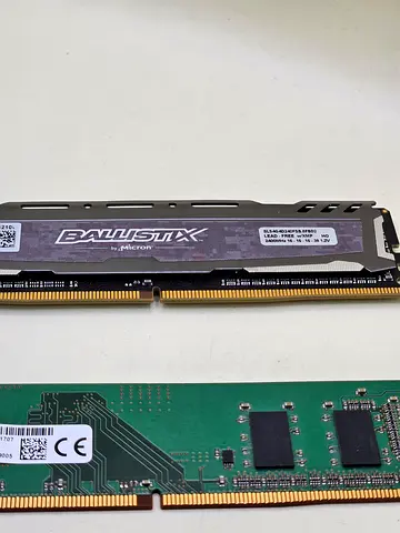 Ballistix by Micron DDR4 desktop memory 8GB (2×4GB) RAM