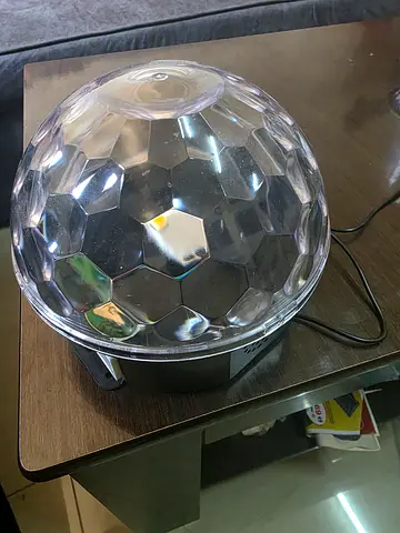 LED Disco Party Light - Rotating RGB Dome