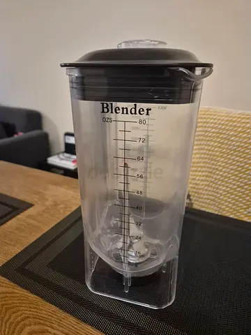CRANDDI Soundproof Commercial Blender, 2200 Watt and 2.2L High-Speed Professional Blender