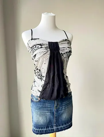 LIODUX Adjustable Mannequin Dress Form, Female Dress Model with Wooden Base, Torso Display Mannequin